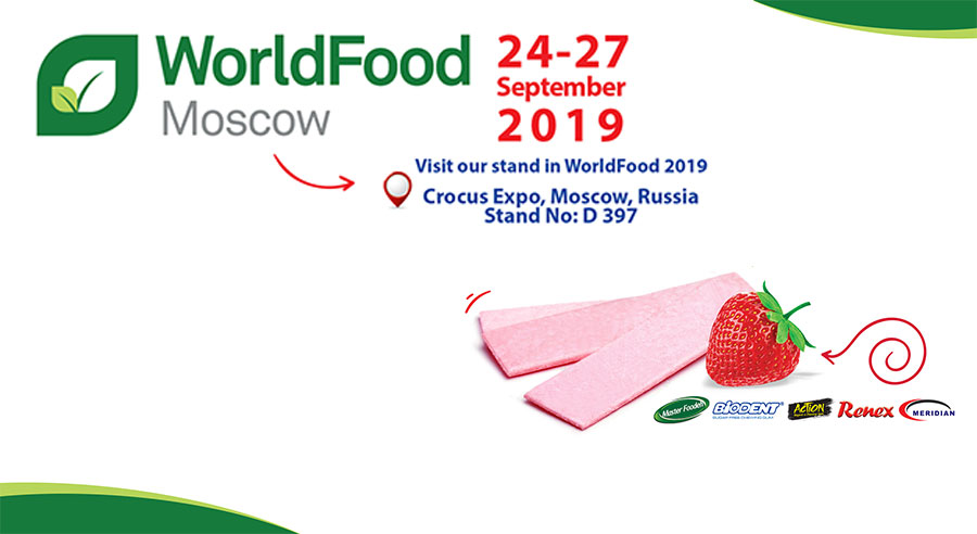حضور شرکت صنایع غذایی ماسترفوده در نمایشگاه بین المللی صنایع غذایی مسکو (WorldFood Moscow 2019)